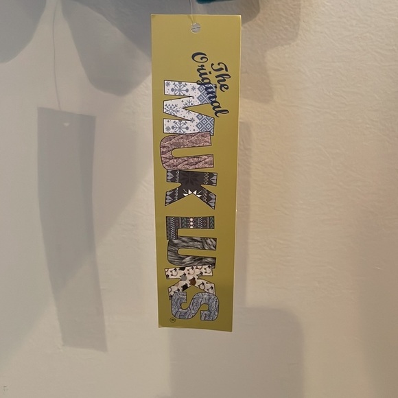 NWT The Original Muk Luks Sweatshirt SZ M So Soft Scoop Neck Teal Pullover - Picture 5 of 10